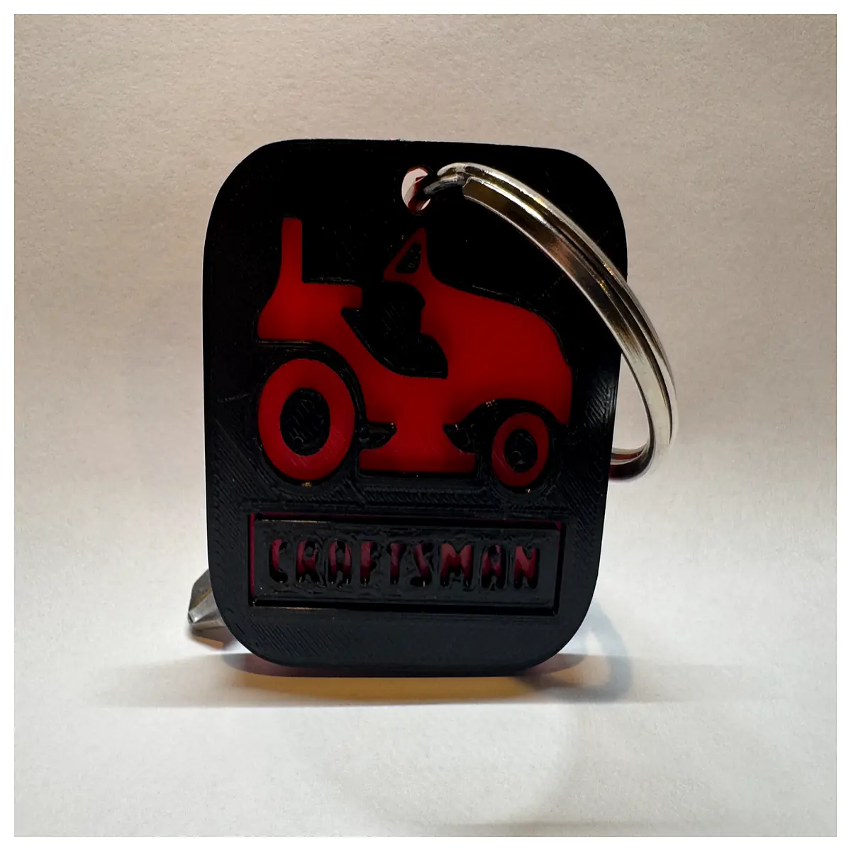 Klamer Grass Cutter Keychain Lawn Mower Accessory Key Chain Lawn Mower Tool Replacement Parts Fast Change