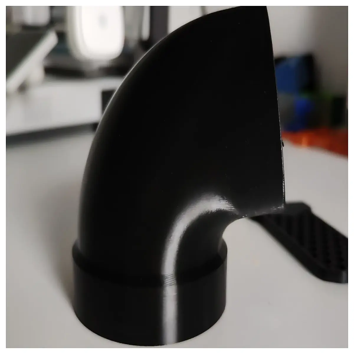 70mm 80 Degree Bending Vacuum Hose Extension Tube Pipe Fittings Hose Extender Cleaning Accessory