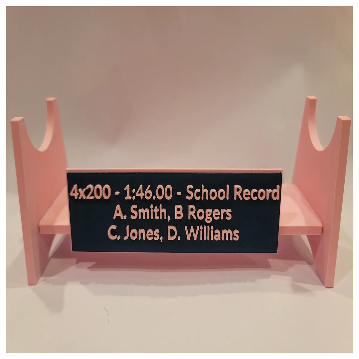 Relay Race Pole Holder Installation Support Trophy Bracket Sports Competition Event Prize Holder Assembly