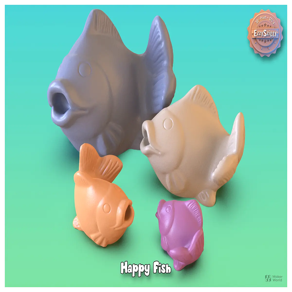 happy little fish plush toy soft stuffed animal for kids baby nursery decor gift