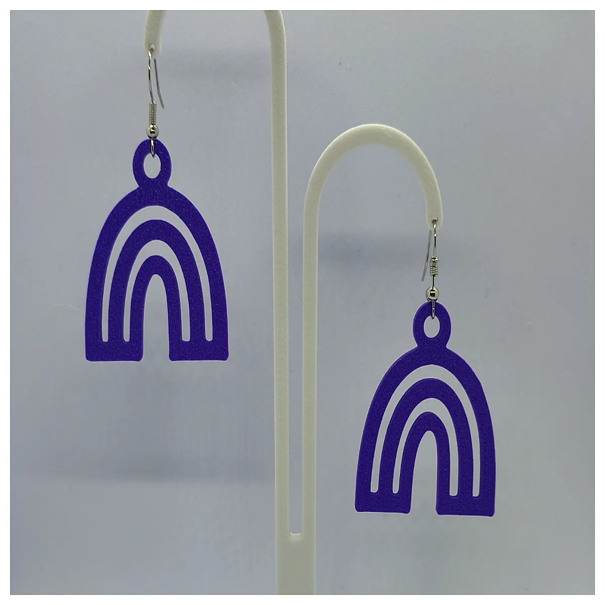 Rainbow Earrings Women Girls Trendy Accessories Gradient Drop Earrings Teen Gift Creative Earring Stylish Elegant