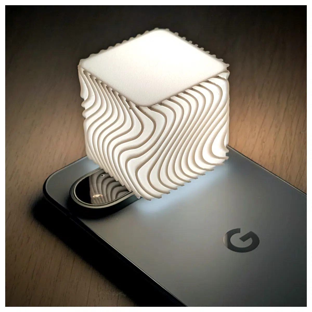 Mobile Camping Lantern Diffuser 8 Wave Patterns Beam Atmosphere Sleep Decoration Wave Outdoor Night