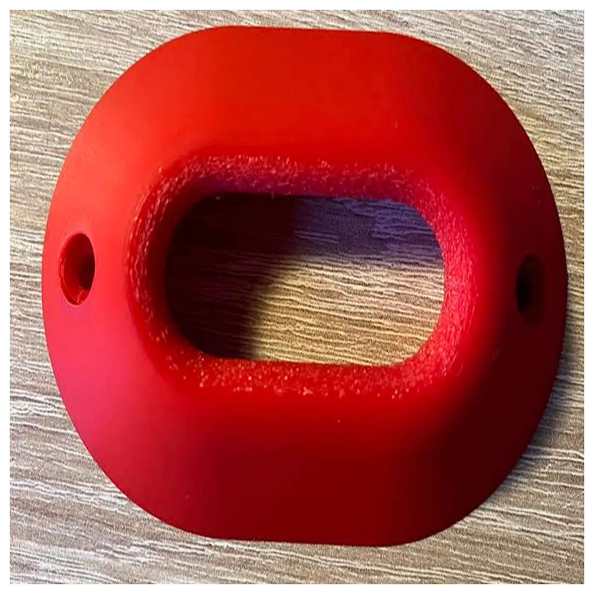 3 finger bouldering hold textured rubber grip indoor climbing training wall mount