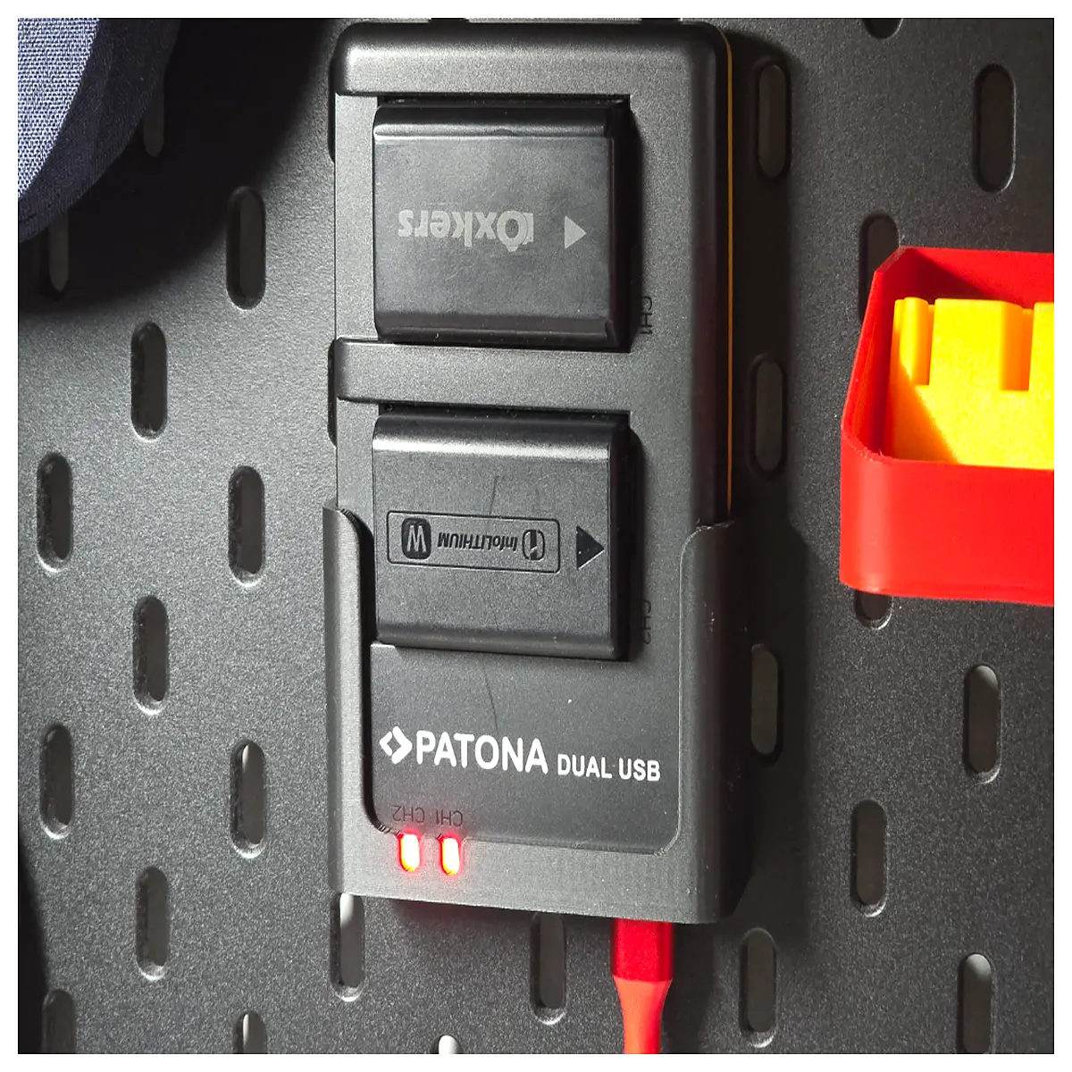 patona np fw50 dual battery charger for a6000 a7 ii a7r ii nex 7 a5100 fast charging station with indicator