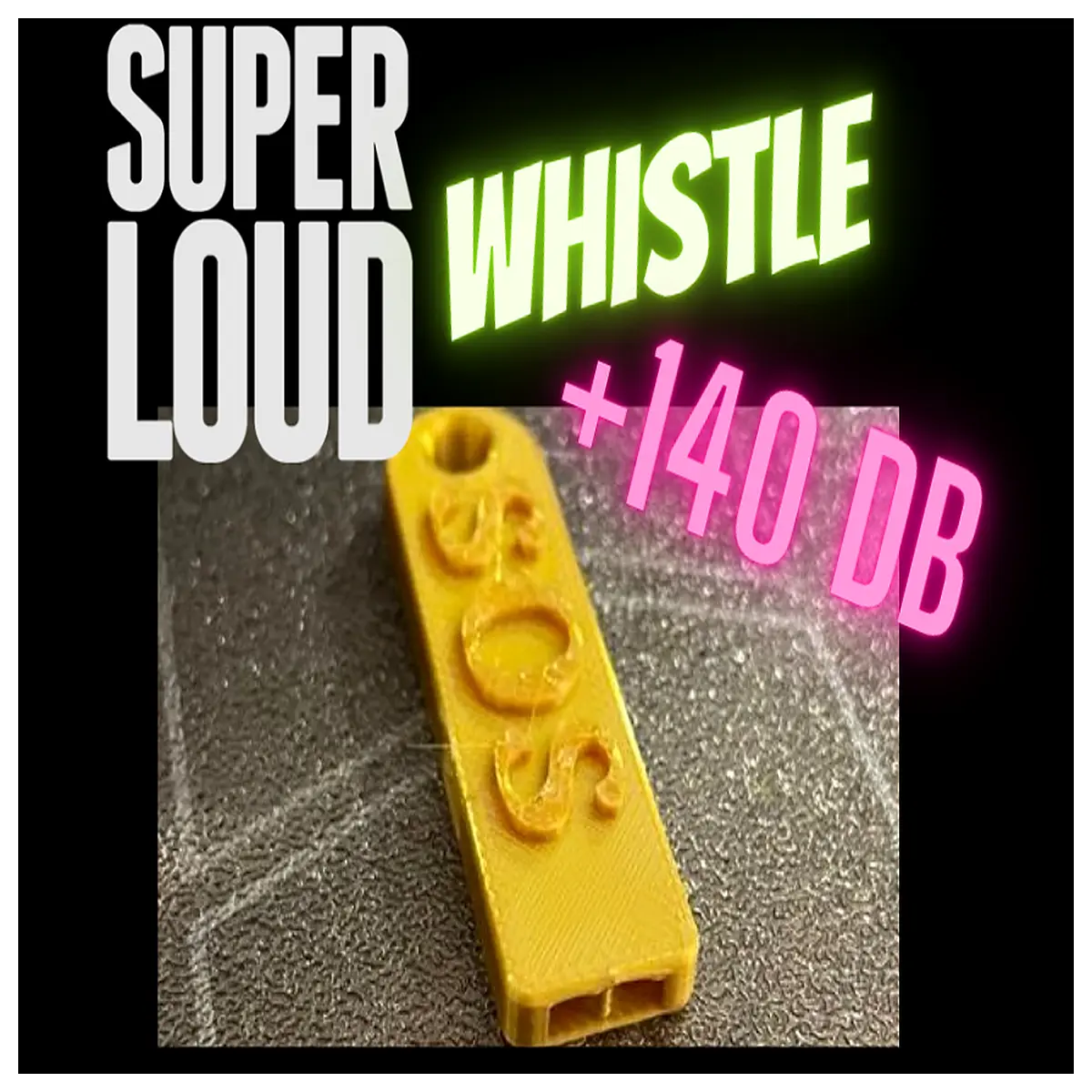 Super Loud Whistle Alarm Emergency Signal Outdoor Sports Whistle Toy Child Safety