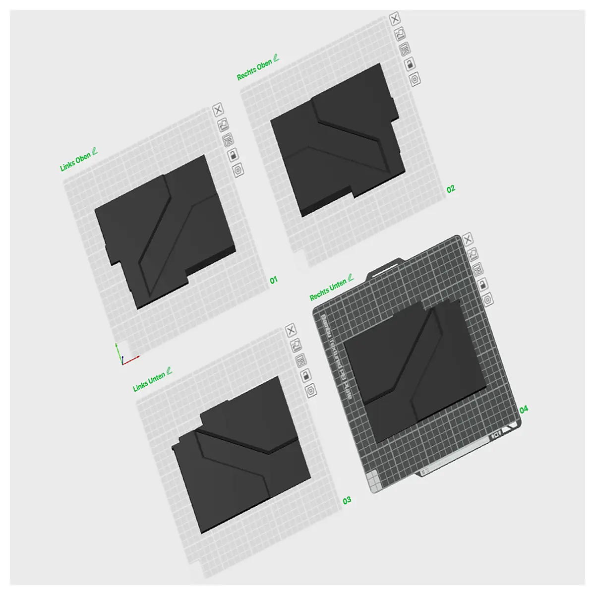 makpac bottom panel flat liner insert replacement for storage boxes organizers