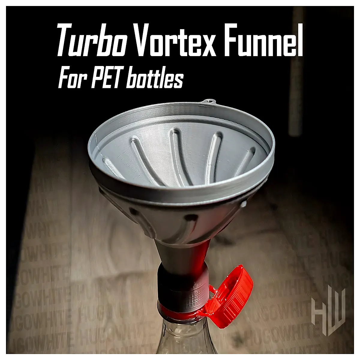 Turntable Funnel for PET Bottles Bottle Filling Spout Liquid Irrigation Accessories Improve Efficiency