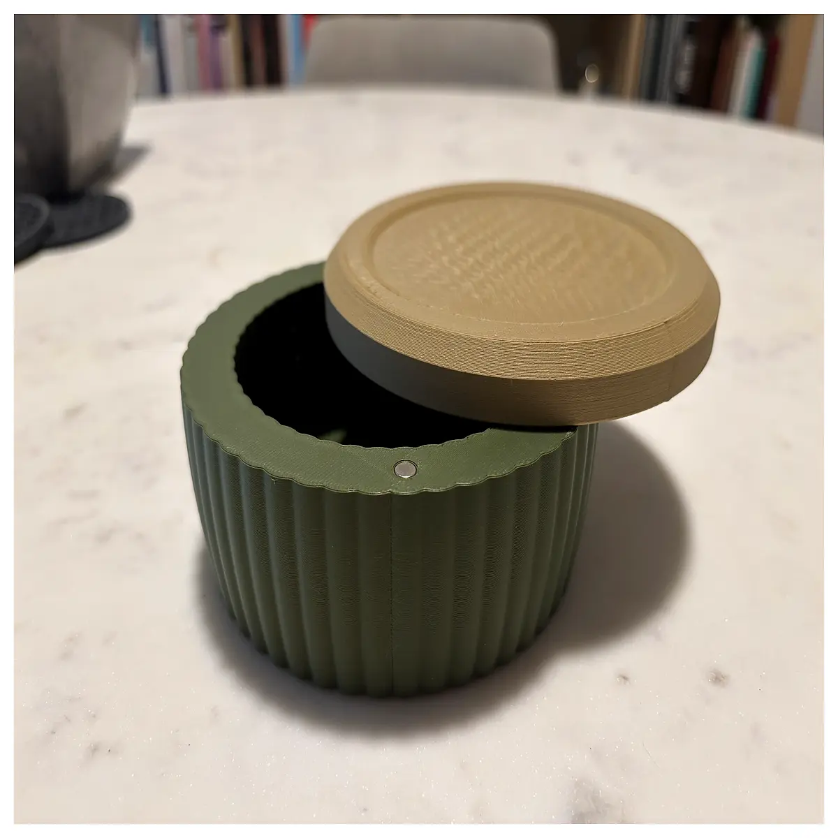rotating storage organizer box for desk makeup vanity bathroom counter plastic tiered tray with compartments