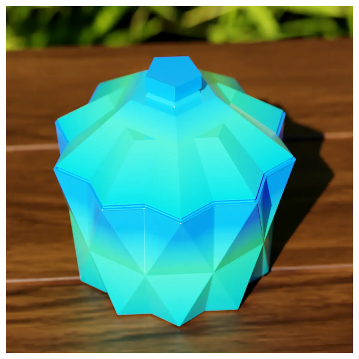 Decagonal Storage Box Multi sided Geometric Storage Container Storage Organizer Box Versatile Home Storage Solutions