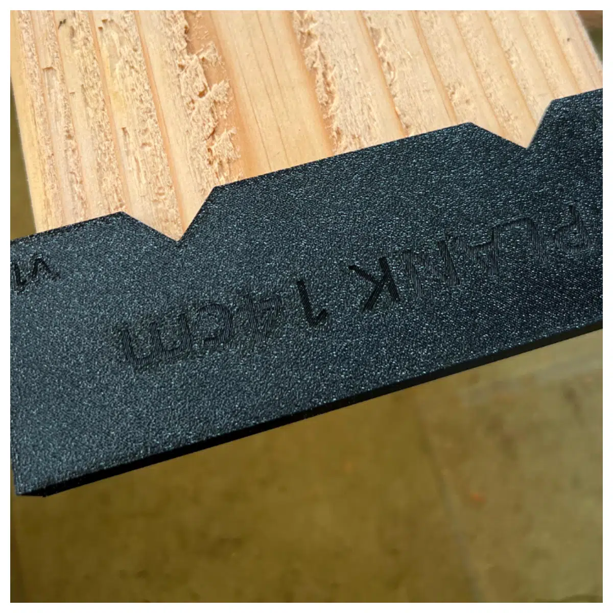 14cm wood drill guide jig with 3cm edge offset for precise hole drilling