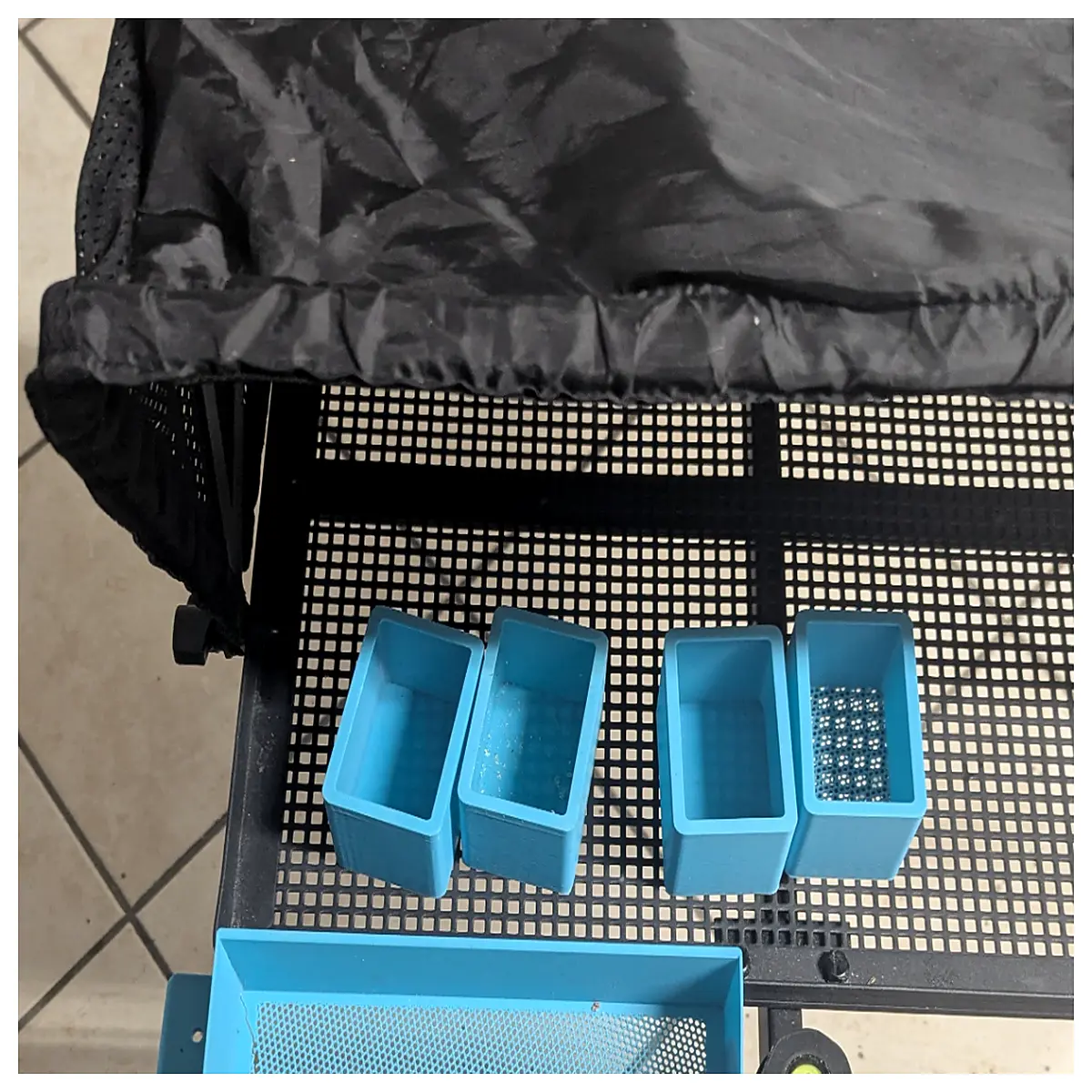 Fishing Bait Box Liner Soft Bag Bait Box Pad Fishing Accessories Corn Meal Bait Box Liner Protective Sleeve