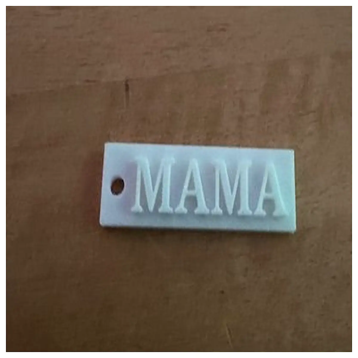 Mom Keychain Gift Remembrance Jewelry Family Keepsake Daughter Birthday Present Keyring Accessory