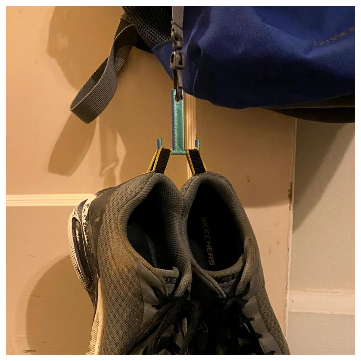 Shoe Hanger Keychain Hook Holder Accessories Wall Mounted Shoe Rack Support Indoor Shoe Organizer Parts