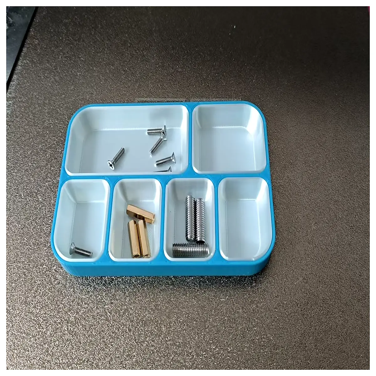 duty plastic parts tray organizer with dividers for hardware storage bins workshop sorting