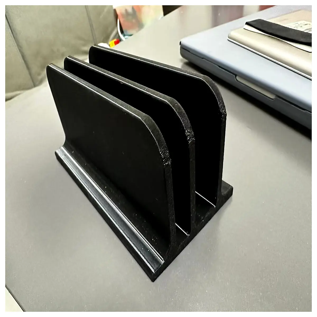 wide laptop vertical riser for desk organization ergonomic monitor arm holder