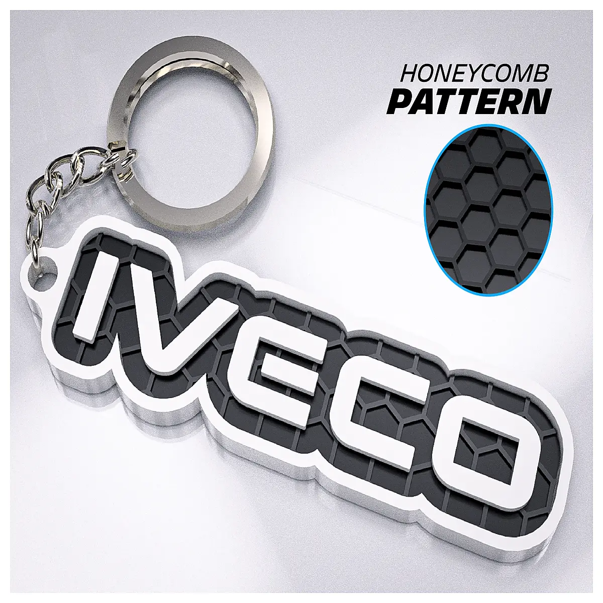 Iveco Keyring Car Decoration Keychain Accessory Vehicle Parts Car Collectible Iveco Keychains