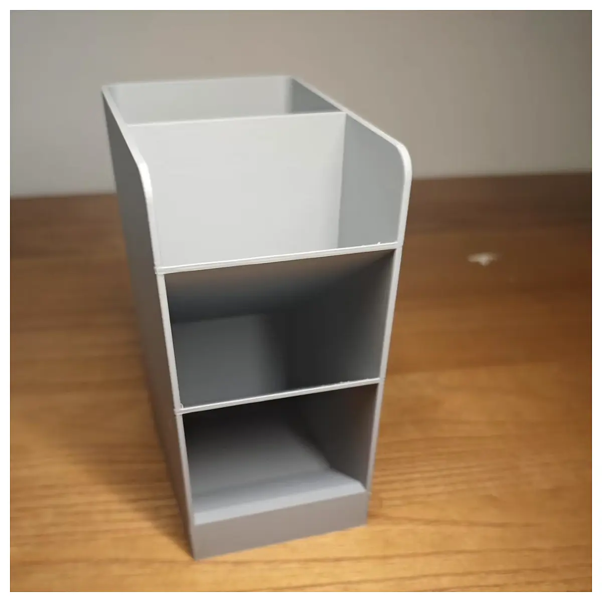 slanted desk organizer pen holder for office supplies storage