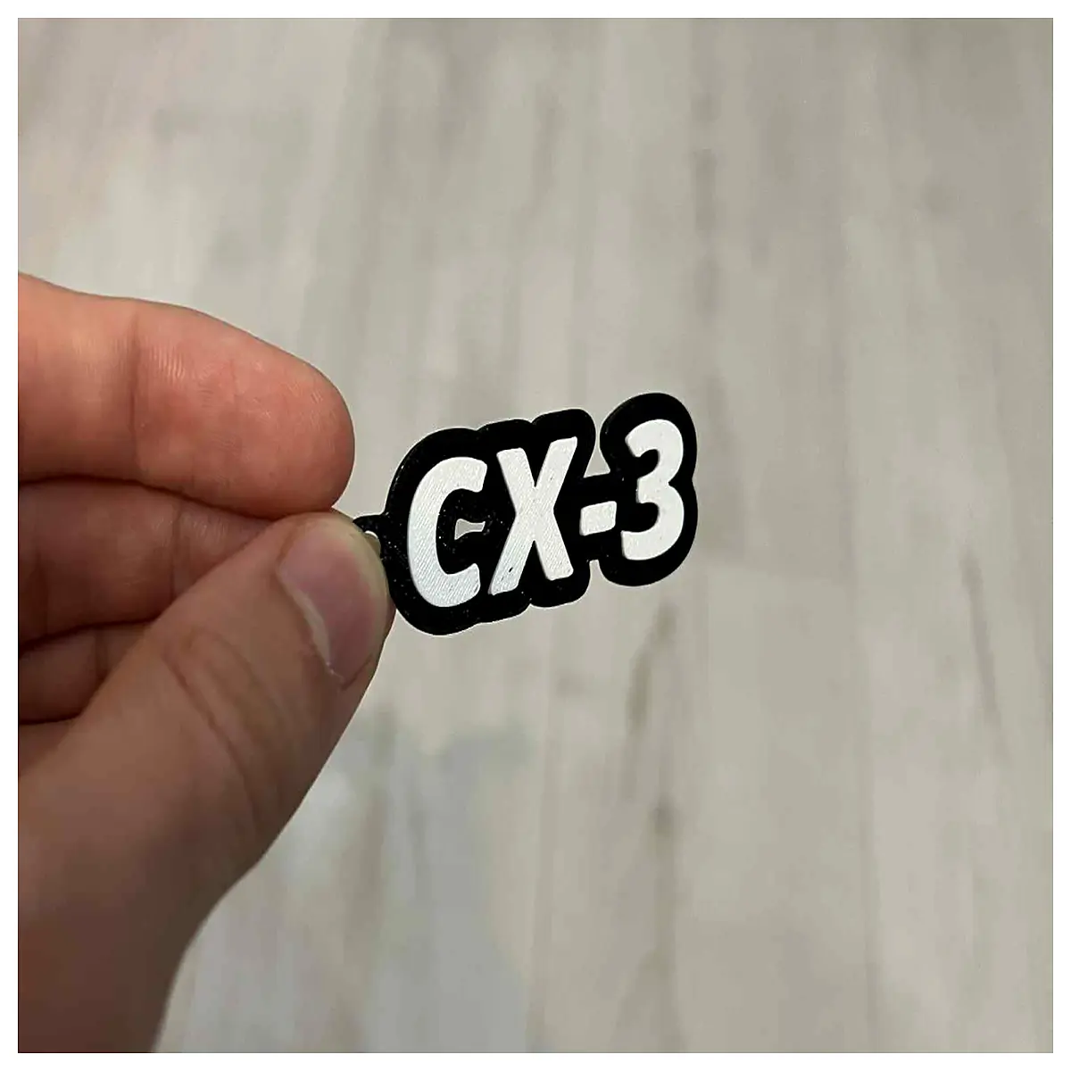 CX 3 Keyring Car Accessory Vehicle Parts Keychain Decoration Auto Parts