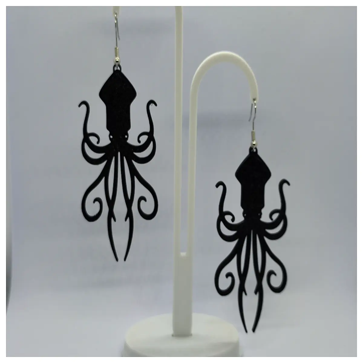 whimsical squid earrings for women kawaii octopus jewelry sea creature dangle earrings ocean themed accessories