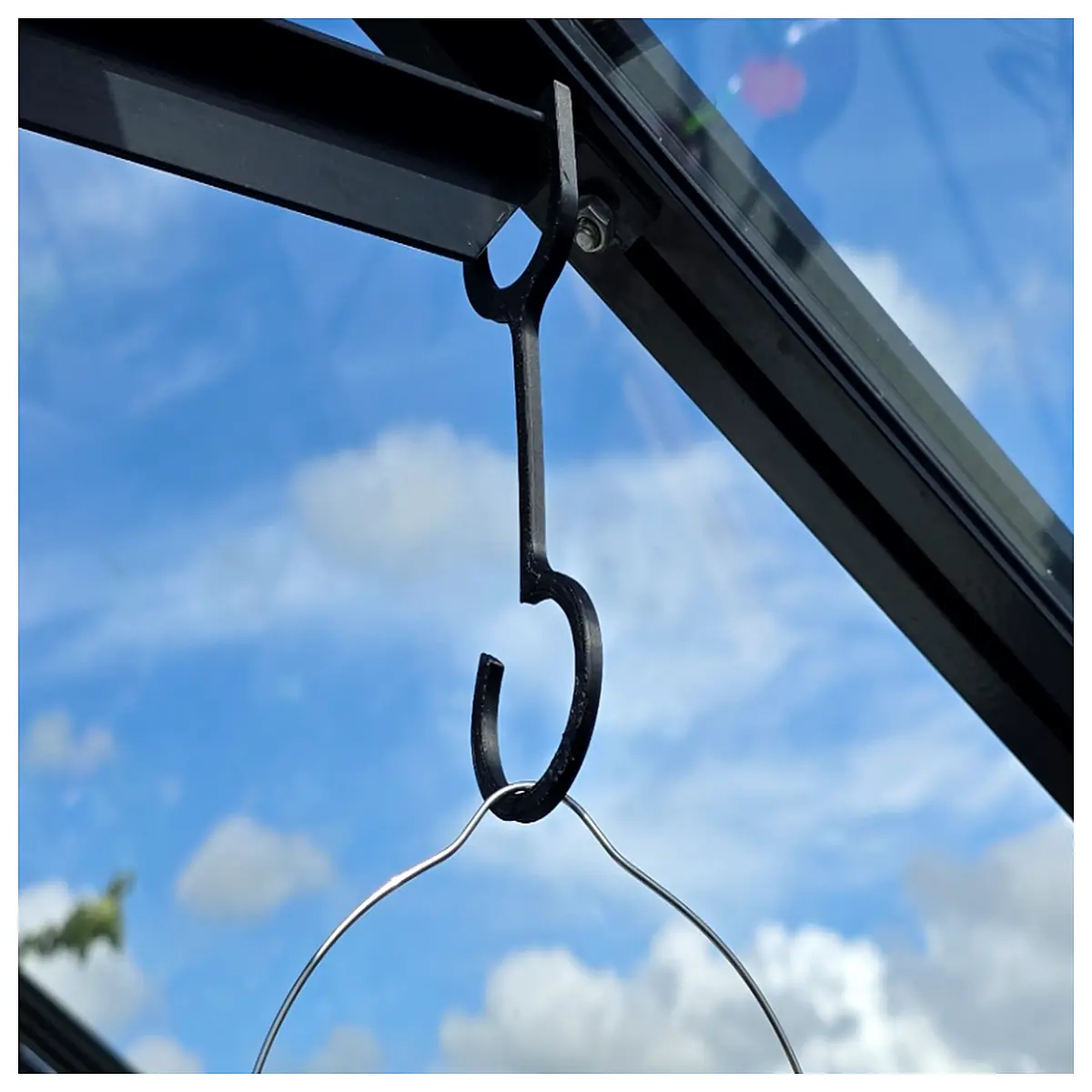 duty greenhouse hooks for hanging grow lights planters and irrigation tubing adjustable s hook garden storage organizer