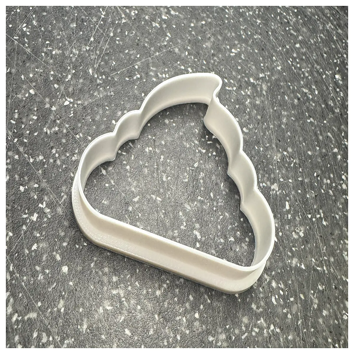 funny poop cookie cutter for baking kids party favors