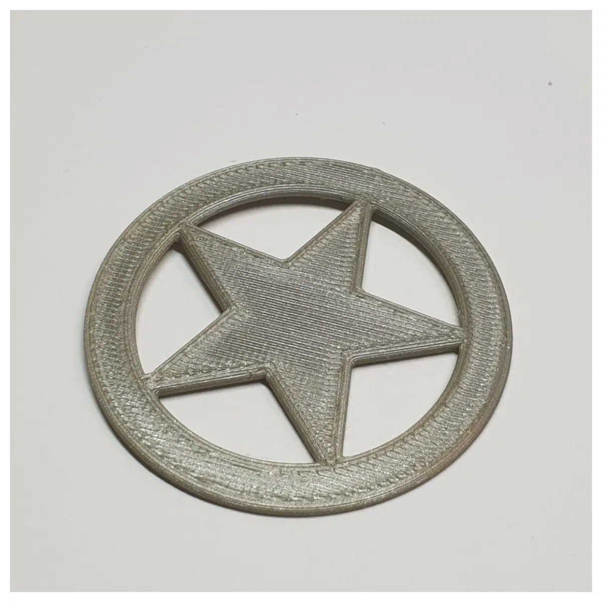 Police Star Badge Law Enforcement Decoration Officer Uniform Accessory Police Award