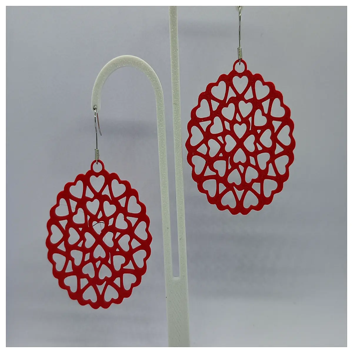 sigh of love dangle earrings for women romantic silver gold drop jewelry anniversary gift