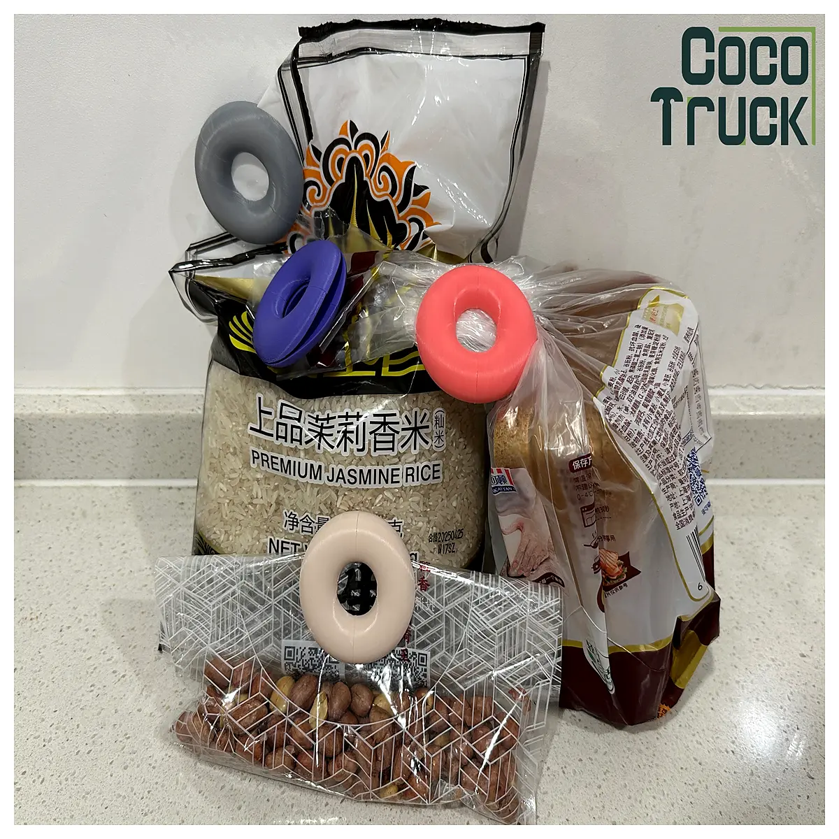 Donut Sealing Clamp Cake Decorating Tool Cookie Packaging Baking Accessory Donut Closure Device Ideal for Pastry