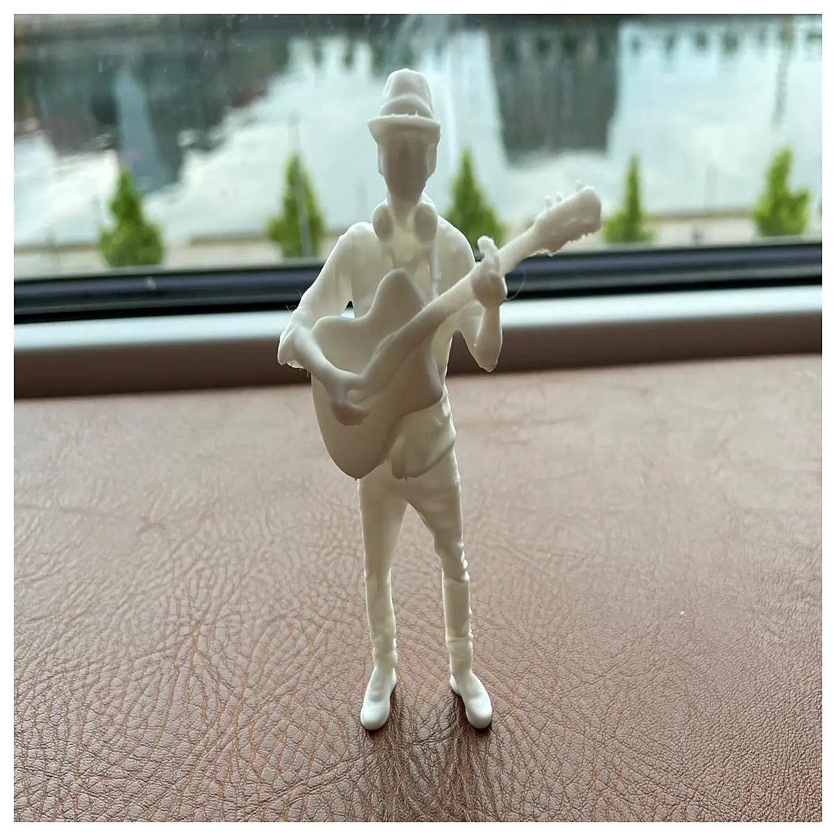 Small Musician Music Box Desktop Decoration Ornament Toy Music Collection Mini Music Box