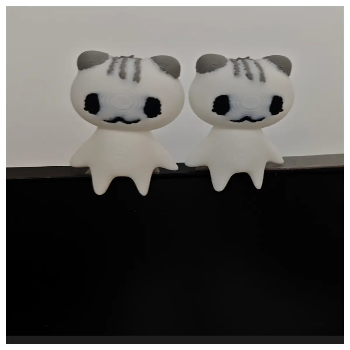 Xiao Yueyue Miau Desktop Figurine Mantou Edition Cute Cat Decoration Anime Collectible Toy Desk Accessory
