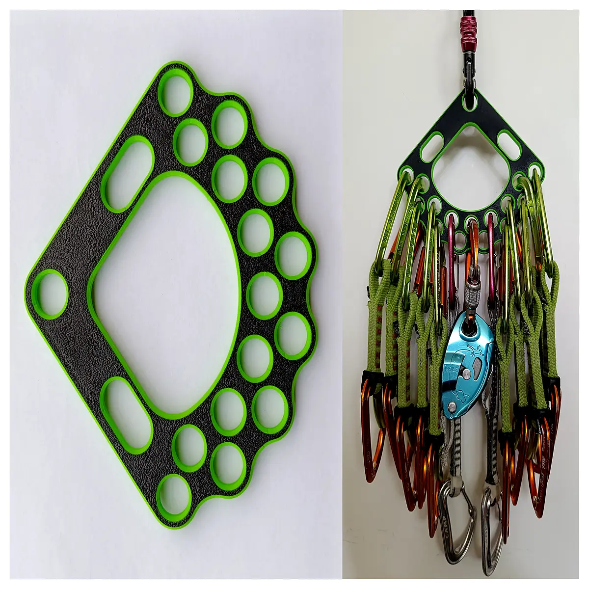 Climbing Organizer Gear Storage Tool 15 Gears Double Climbing Accessories Outdoor Sport