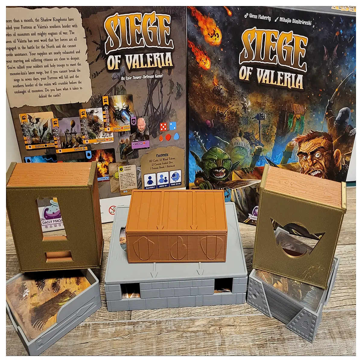 valeria siege expansion box board game miniatures terrain accessories