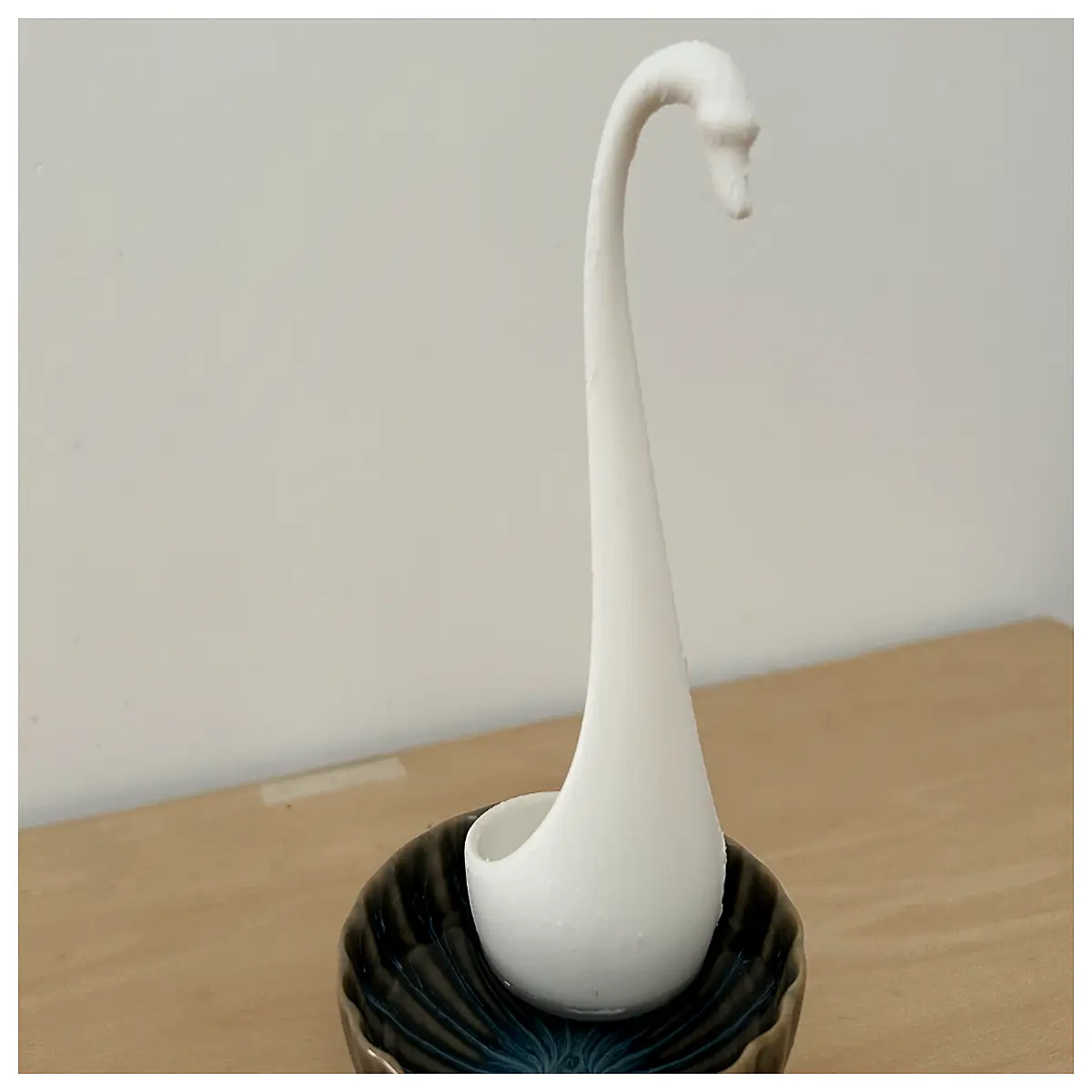 cute swan soup ladle kitchen utensil for broth serving
