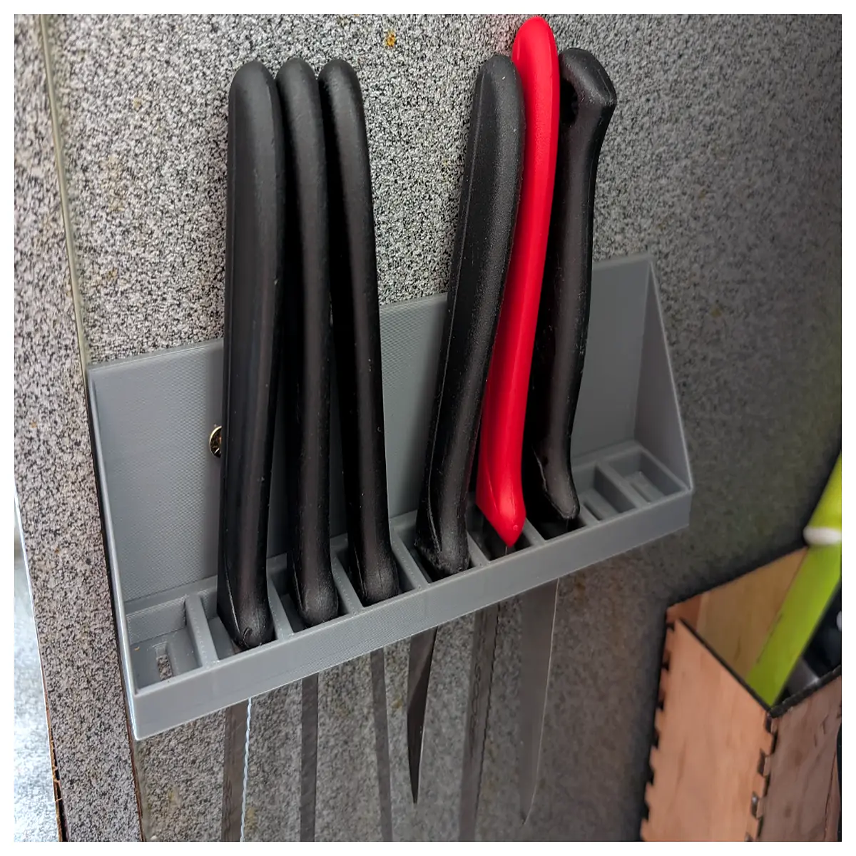 Wall Mounted Rack Installation Guide Kitchen Storage Wall Mount Holder Display Rack Kitchenware Accessories