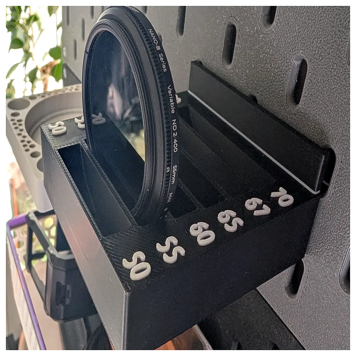 SKADIS Lens Filter Holder Smartphone Camera Stabilizer Video Accessories Filter Mount Bracket