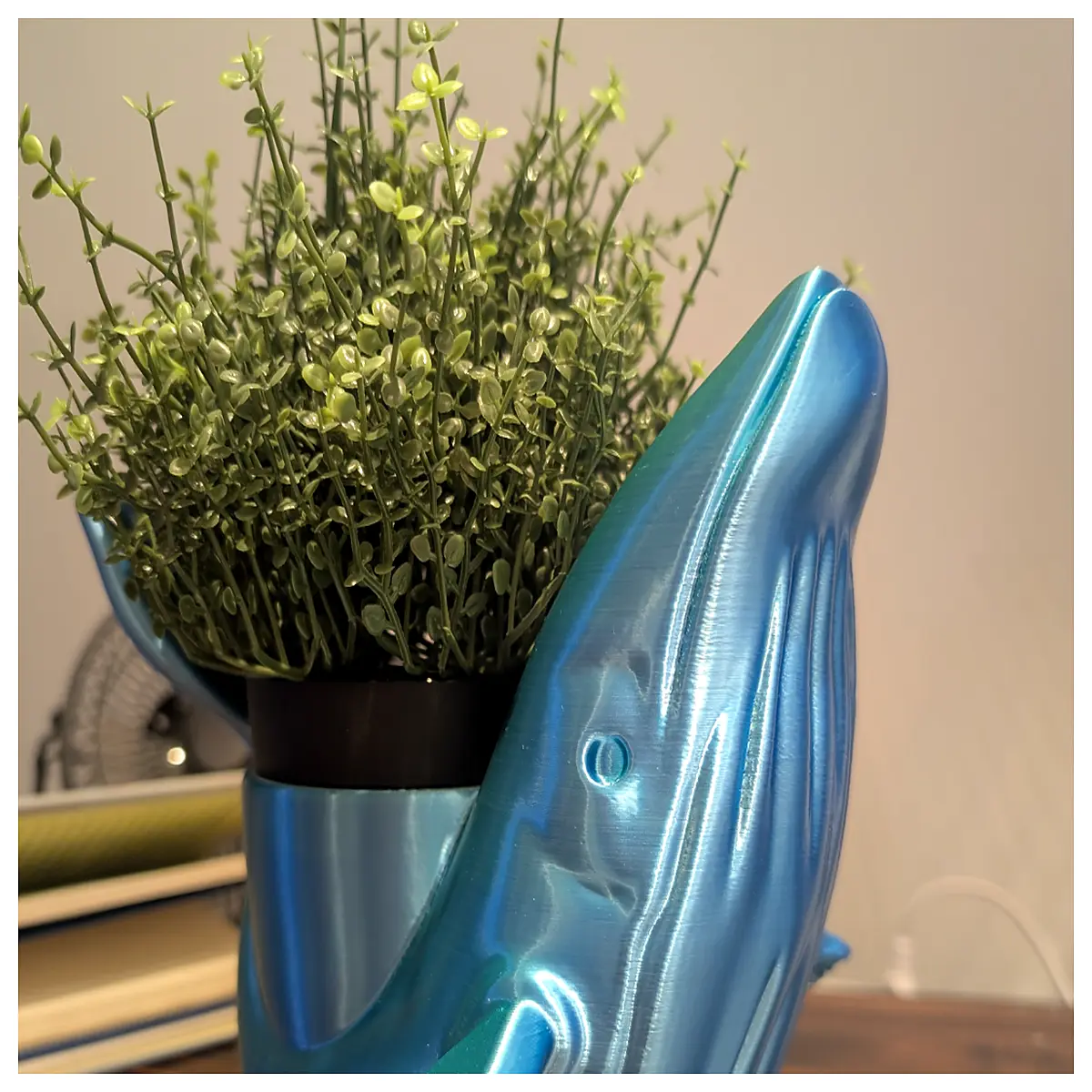 whale shaped ceramic planter for succulents cactus pot modern home decor indoor plant holder