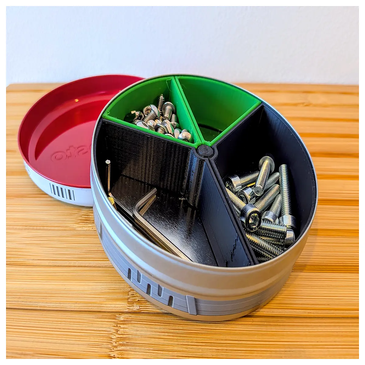 Dog Collar Feeder Organizer Pet Food Storage Box Doggy Feeding Aid Automatic Dispenser Reduce Waste Kitchen Organizer