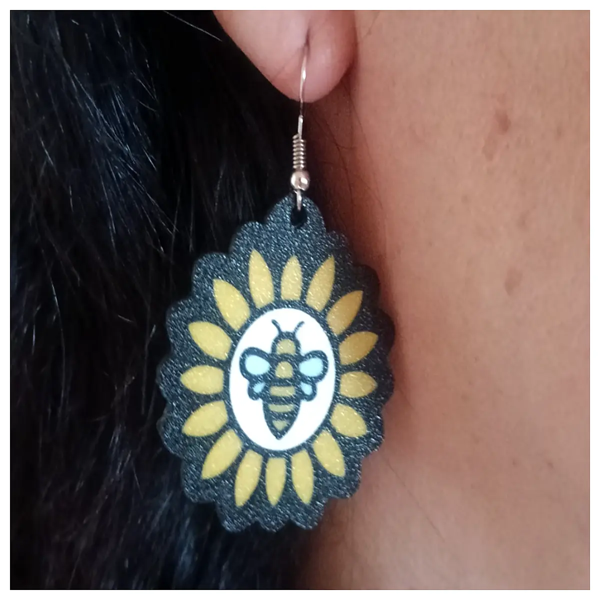 Bee Earrings Women s Bee Stud Earrings Cute Honey Bee Ear Clips Beehive Ear Drops Decoration Bee Accessories Beehive Jewelry