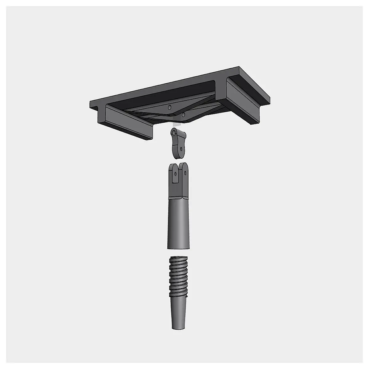 rotating sandpaper holder wall mount for drywall finishing sander tool organizer