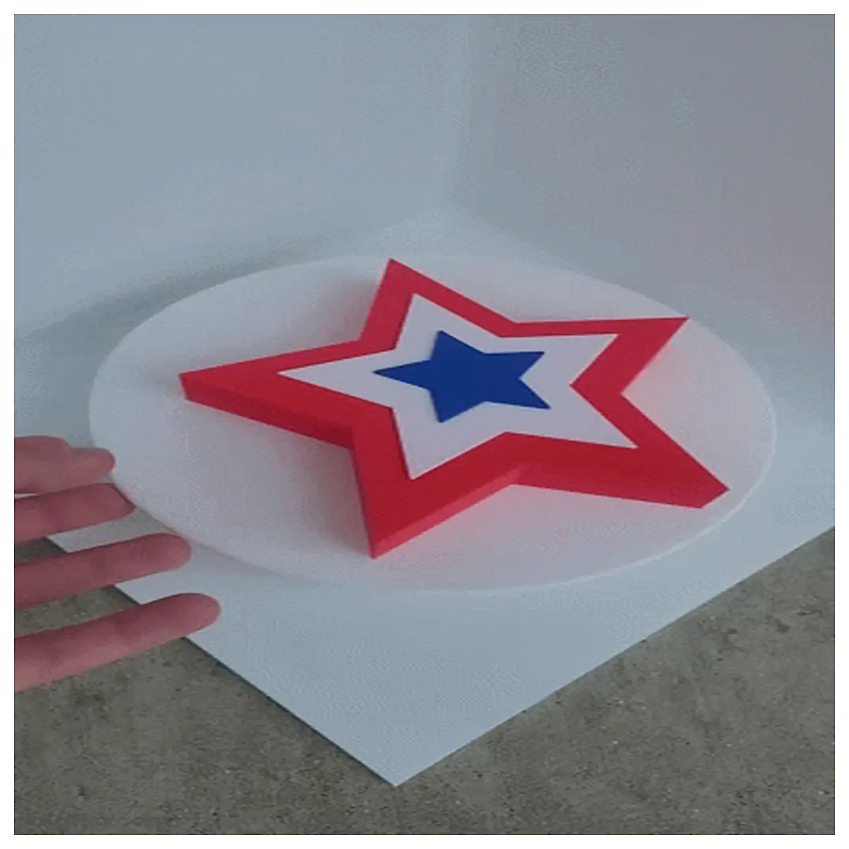Star Shaped 4th of July Decorations Independence Day Party Supplies Home Decor Outdoor Festive Items Patriotic Decorations