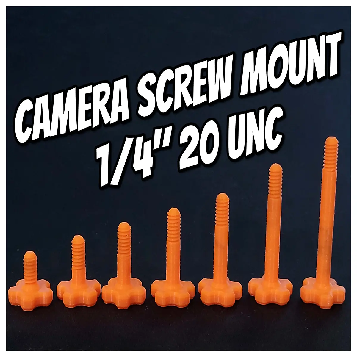 Camera Screws 14 20 UNC Lens Screws Photography Accessories Camera Screws 1420 Specs