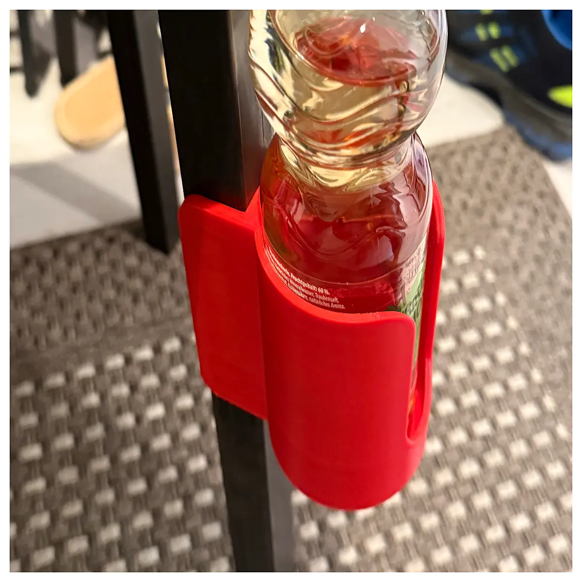 square magnetic bottle holder wall mount garage organizer duty storage rack for water bottles cans kitchen fridge