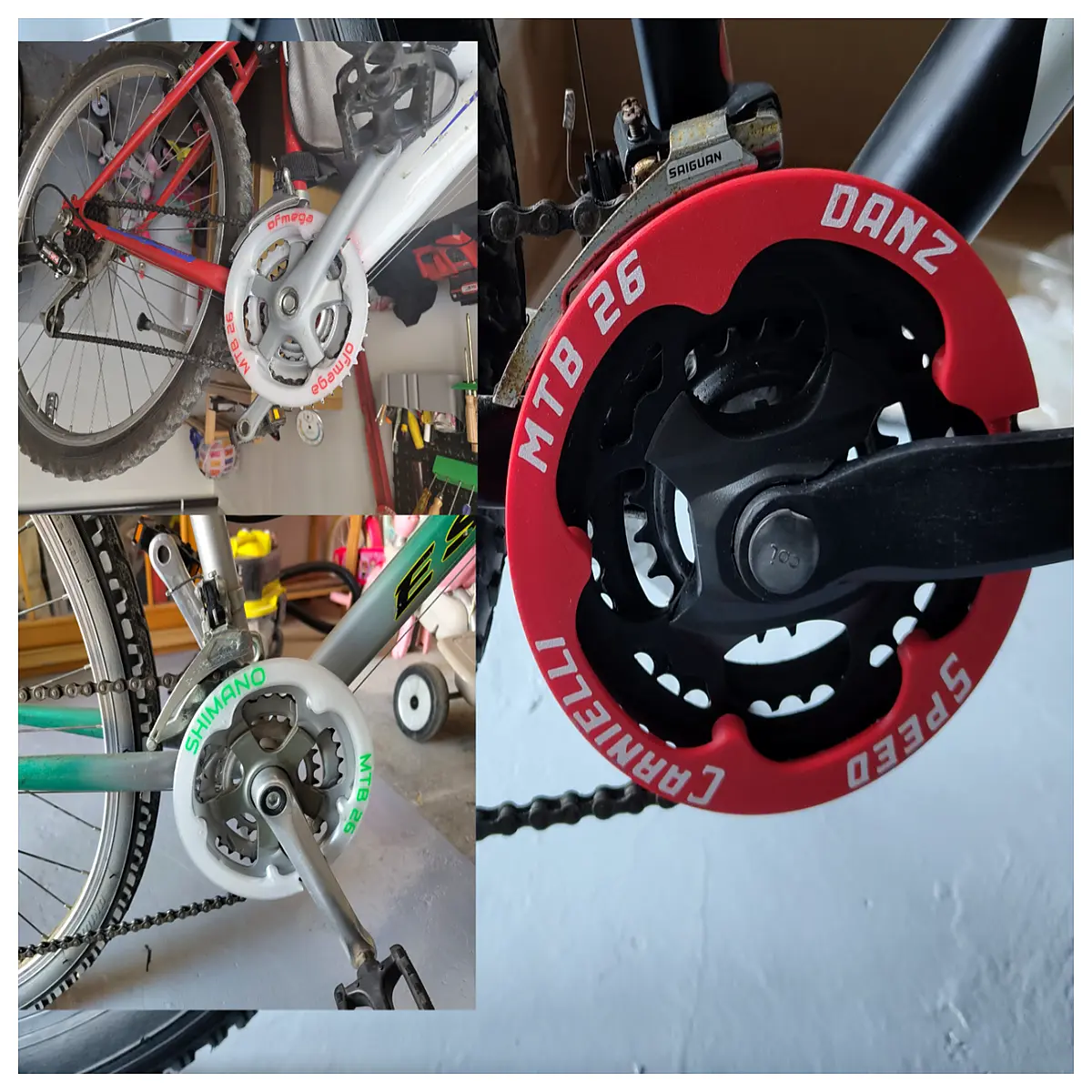 Mountain Bike Chain Guard 4244 Tooth Chainring Protector Cover Bicycle Chain Accessories Chain Protection Cycling Parts