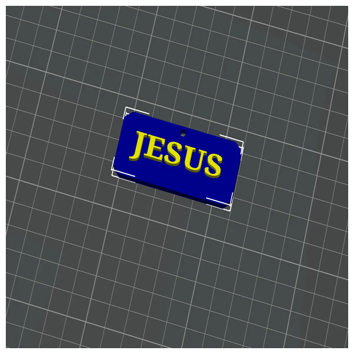 Jesus Cross Pendant Religious Symbol Christian Keychain Holy Spirit Flag Charm Religious Gift Ornament