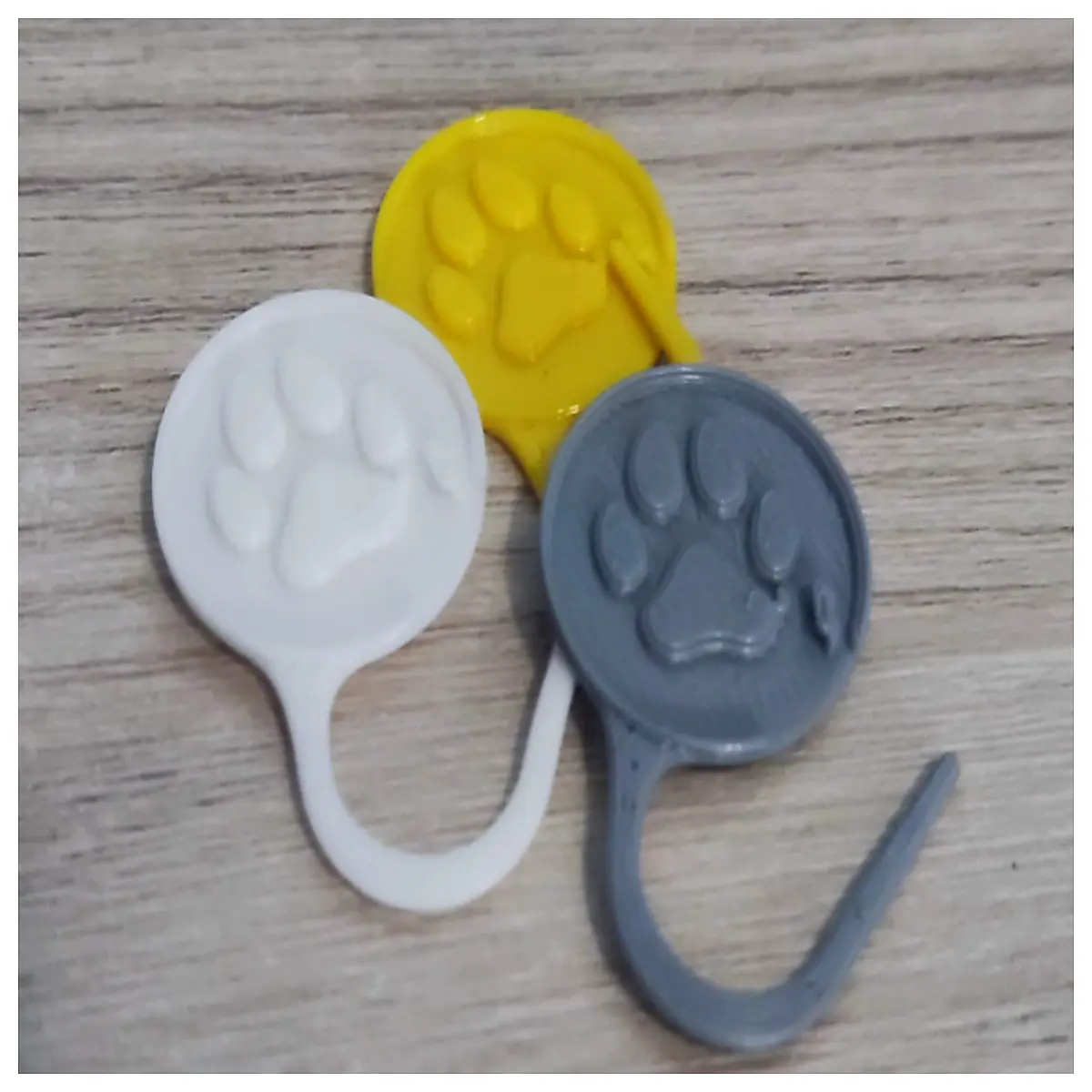 Crochet Markers Dog Paw Shaped Knitting Accessories Stitch Markers Crochet Decoration Shape Tags