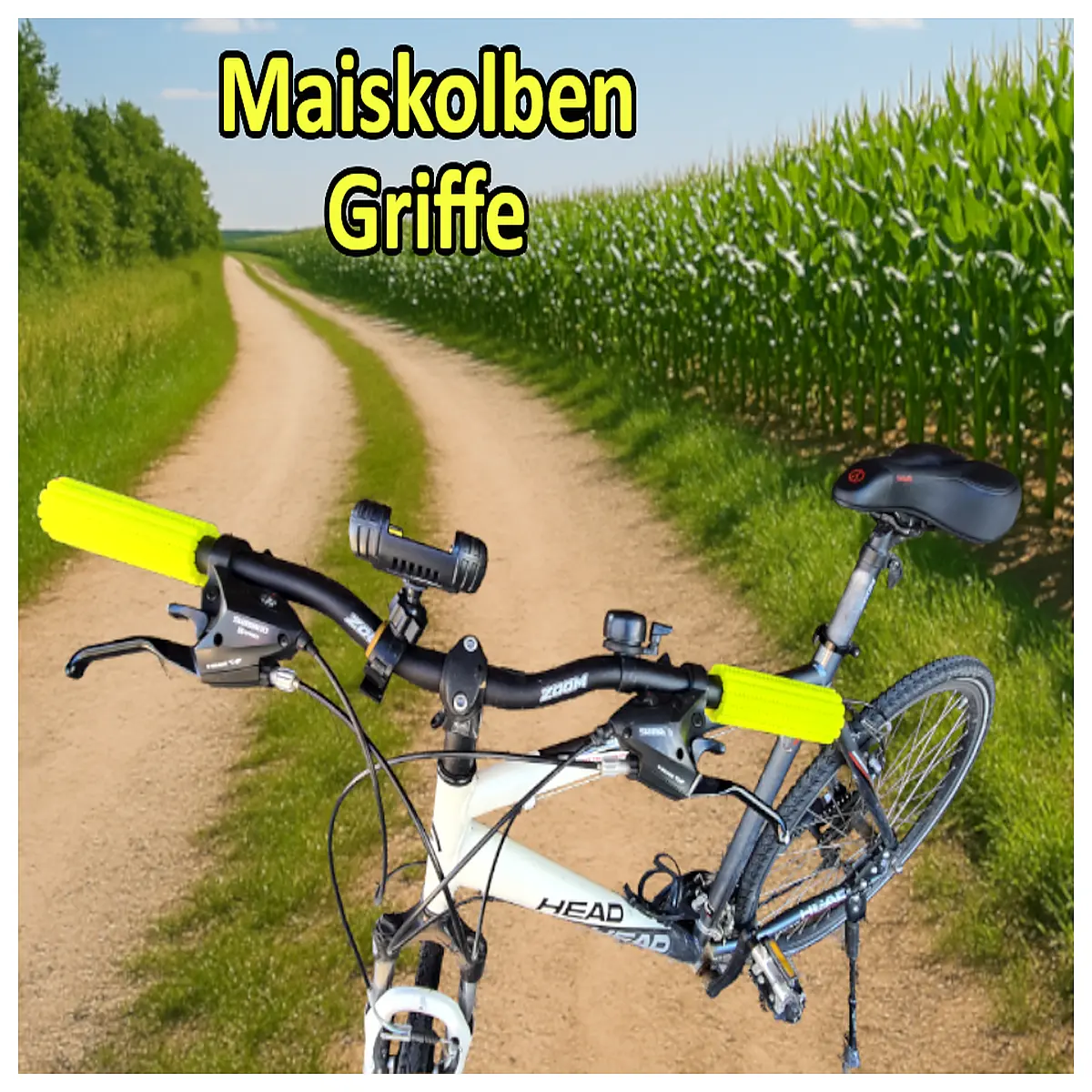 Bike Corn Bar Handle Cycling Accessory Grip Upgrade Comfort Control Sports Bike Parts