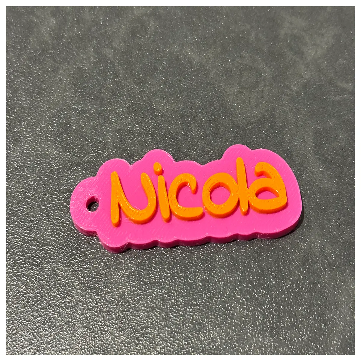 Nicola Keychain Car Keyring Accessory Auto Parts Car Decoration Key Chain Automotive Accessories