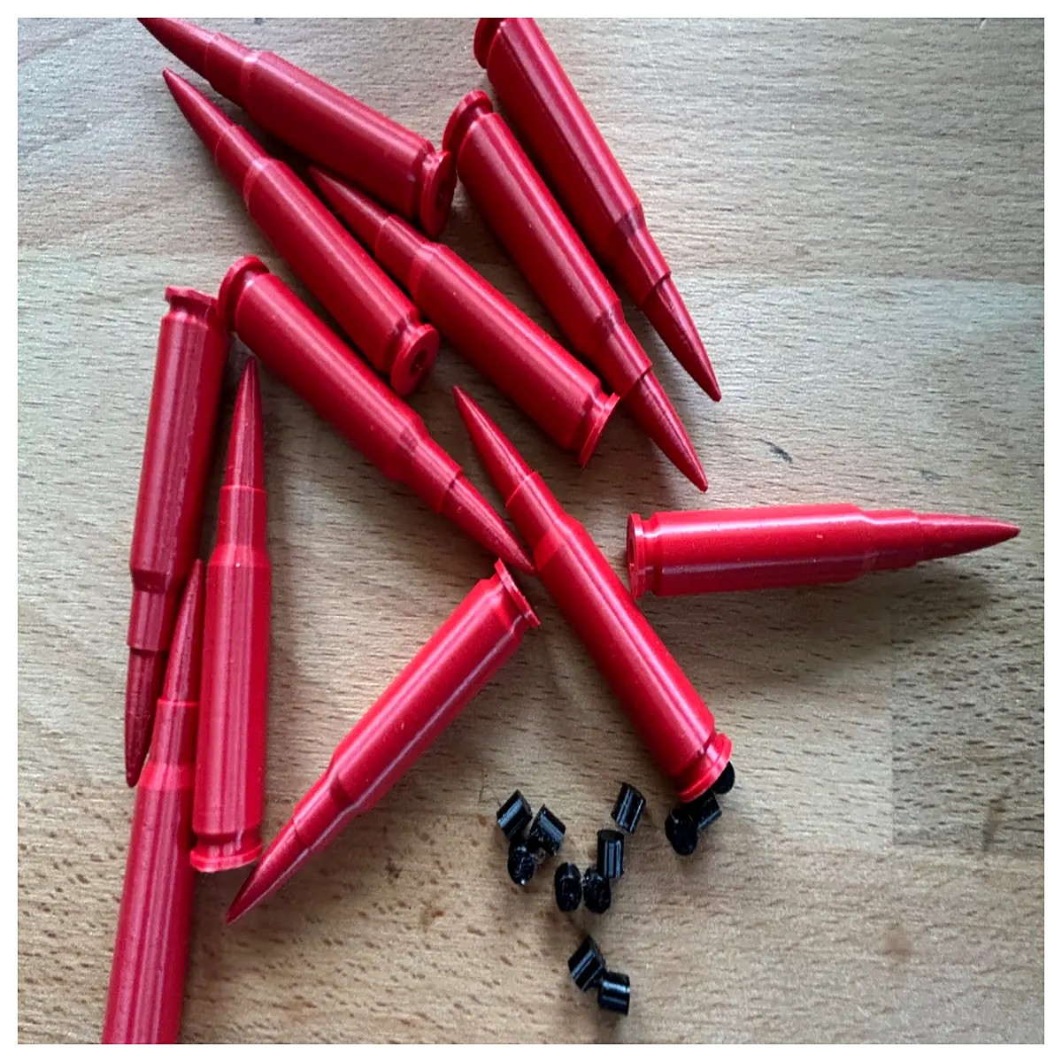 308 Inch Training Dummy Empty Target Pack Shooting Accessories Ammunition Practice Target Training