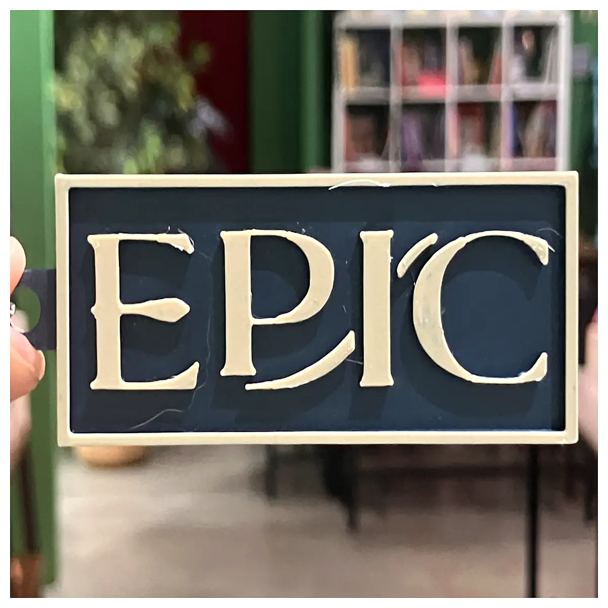 Epic Musical Theater Keychain Theater Lover Gift Decorative Accessory Character Collectible Keyring Charm Present