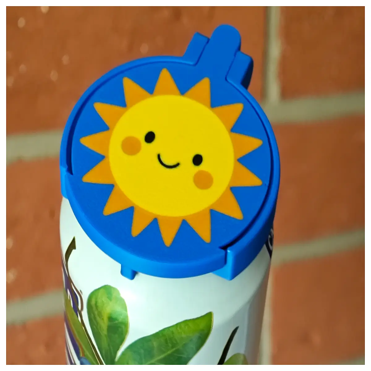 cute cartoon sun jar lid replacement silicone seal for mason jars kitchen storage container accessories